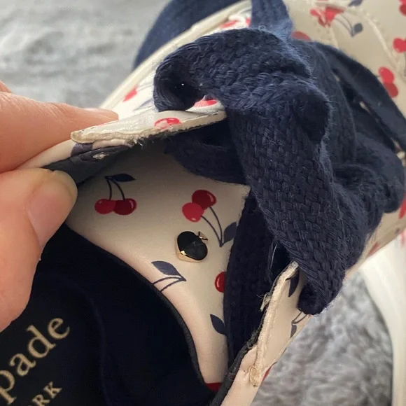 Kate Spade Sneakers with Cherry Design - Picture 7 of 9